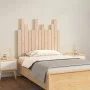 Solid pine wood wall bed headboard 82.5x3x80 cm by vidaXL, Headboards and footboards - Ref: Foro24-824803, Price: 47,88 €, Di...