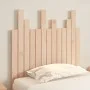 Solid pine wood wall bed headboard 82.5x3x80 cm by vidaXL, Headboards and footboards - Ref: Foro24-824803, Price: 47,88 €, Di...