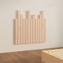 Cabecero de cama de pared madera maciza de pino 82,5x3x80 cm de vidaXL, Cabeceros y pies de cama - Ref: Foro24-824803, Precio...