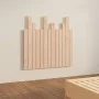Solid pine wood wall bed headboard 82.5x3x80 cm by vidaXL, Headboards and footboards - Ref: Foro24-824803, Price: 47,88 €, Di...