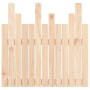 Cabecero de cama de pared madera maciza de pino 82,5x3x80 cm de vidaXL, Cabeceros y pies de cama - Ref: Foro24-824803, Precio...