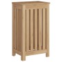 Cesto de la ropa sucia madera maciza de teca 35x25x60 cm de vidaXL, Cestas para ropa - Ref: Foro24-340758, Precio: 83,22 €, D...
