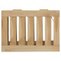 Cesto de la ropa sucia madera maciza de teca 35x25x60 cm de vidaXL, Cestas para ropa - Ref: Foro24-340758, Precio: 83,22 €, D...