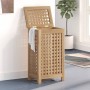 Cesto de la ropa sucia madera maciza de teca 35x25x60 cm de vidaXL, Cestas para ropa - Ref: Foro24-340760, Precio: 86,02 €, D...