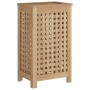 Cesto de la ropa sucia madera maciza de teca 35x25x60 cm de vidaXL, Cestas para ropa - Ref: Foro24-340760, Precio: 86,02 €, D...