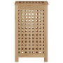Cesto de la ropa sucia madera maciza de teca 35x25x60 cm de vidaXL, Cestas para ropa - Ref: Foro24-340760, Precio: 86,02 €, D...