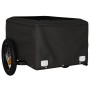 Remolque para bicicleta hierro negro y azul 30 kg de vidaXL, Remolques para bicicletas - Ref: Foro24-94079, Precio: 78,64 €, ...