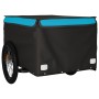 Remolque para bicicleta hierro negro y azul 45 kg de vidaXL, Remolques para bicicletas - Ref: Foro24-94093, Precio: 87,12 €, ...