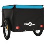 Remolque para bicicleta hierro negro y azul 45 kg de vidaXL, Remolques para bicicletas - Ref: Foro24-94093, Precio: 87,12 €, ...