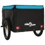 Remolque para bicicleta hierro negro y azul 45 kg de vidaXL, Remolques para bicicletas - Ref: Foro24-94093, Precio: 86,99 €, ...