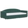 Sofá cama nido con cajones terciopelo verde oscuro 80x200 cm de vidaXL, Camas y somieres - Ref: Foro24-3197368, Precio: 452,3...