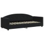 Sofá cama nido con cajones terciopelo negro 80x200 cm de vidaXL, Camas y somieres - Ref: Foro24-3197370, Precio: 447,62 €, De...