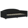 Sofá cama nido con cajones terciopelo negro 90x190 cm de vidaXL, Camas y somieres - Ref: Foro24-3197388, Precio: 448,79 €, De...