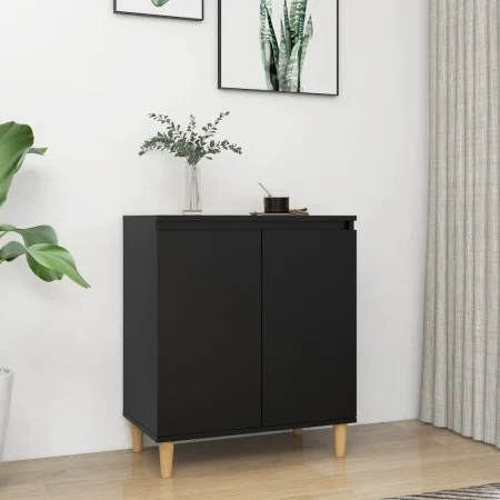 Sideboard mit schwarzen Sperrholzbeinen 60x35x70 cm von vidaXL, Sideboards - Ref: Foro24-806068, Preis: 63,27 €, Rabatt: %