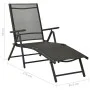 Juego de muebles de jardín 9 piezas negro y gris antracita de vidaXL, Conjuntos de jardín - Ref: Foro24-3070643, Precio: 419,...