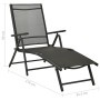 Juego de muebles de jardín 9 piezas negro y gris antracita de vidaXL, Conjuntos de jardín - Ref: Foro24-3070643, Precio: 426,...