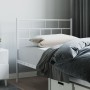 Cabecero de metal blanco 75 cm de vidaXL, Cabeceros y pies de cama - Ref: Foro24-355734, Precio: 18,72 €, Descuento: %