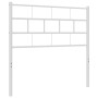 Cabecero de metal blanco 75 cm de vidaXL, Cabeceros y pies de cama - Ref: Foro24-355734, Precio: 18,72 €, Descuento: %