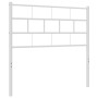 Cabecero de metal blanco 100 cm de vidaXL, Cabeceros y pies de cama - Ref: Foro24-355737, Precio: 21,14 €, Descuento: %
