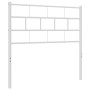 Cabecero de metal blanco 107 cm de vidaXL, Cabeceros y pies de cama - Ref: Foro24-355738, Precio: 24,04 €, Descuento: %