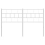 Cabecero de metal blanco 140 cm de vidaXL, Cabeceros y pies de cama - Ref: Foro24-355741, Precio: 30,59 €, Descuento: %