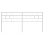 Cabecero de metal blanco 180 cm de vidaXL, Cabeceros y pies de cama - Ref: Foro24-355744, Precio: 29,12 €, Descuento: %