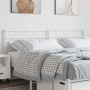 Cabecero de metal blanco 193 cm de vidaXL, Cabeceros y pies de cama - Ref: Foro24-355745, Precio: 31,90 €, Descuento: %