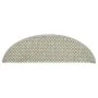 Alfombrillas autoadhesivas sisal 15 uds verde claro 56x17x3 cm de vidaXL, Alfombrillas para escalones - Ref: Foro24-326863, P...