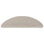 Alfombrillas autoadhesivas sisal 15 uds plateado 56x17x3 cm de vidaXL, Alfombrillas para escalones - Ref: Foro24-326871, Prec...