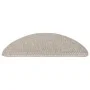 Alfombrillas autoadhesivas sisal 15 uds plateado 56x17x3 cm de vidaXL, Alfombrillas para escalones - Ref: Foro24-326871, Prec...