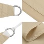 Toldo de vela triangular tela Oxford beige 4x4x5,8 m en Sombrillas | Comprar online en Foru.es