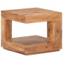 Mesa de centro de madera maciza de acacia 45x45x40 cm en Mesas de centro | Comprar online en Foru.es