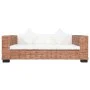 Juego de sofás con cojines 2 piezas de ratán natural de vidaXL, Sofás - Ref: Foro24-278625, Precio: 1,00 €, Descuento: %