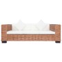 Juego de sofás con cojines 2 piezas de ratán natural de vidaXL, Sofás - Ref: Foro24-278625, Precio: 1,00 €, Descuento: %