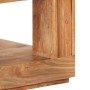 Mesa de centro de madera maciza de acacia 45x45x40 cm en Mesas de centro | Comprar online en Foru.es