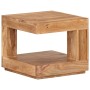 Mesa de centro de madera maciza de acacia 45x45x40 cm en Mesas de centro | Comprar online en Foru.es