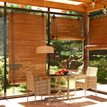 Juego de comedor para jardín 3 piezas beige de vidaXL, Conjuntos de jardín - Ref: Foro24-3072459, Precio: 198,78 €, Descuento: %