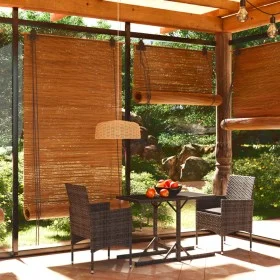 Juego de comedor para jardín 3 piezas gris de vidaXL, Conjuntos de jardín - Ref: Foro24-3072470, Precio: 190,71 €, Descuento: %