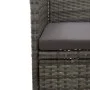 Gray 3-piece garden dining set by vidaXL, Garden sets - Ref: Foro24-3072470, Price: 190,71 €, Discount: %