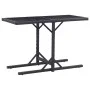 Juego de comedor para jardín 3 piezas negro de vidaXL, Conjuntos de jardín - Ref: Foro24-3072443, Precio: 121,39 €, Descuento: %