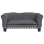 Cama para perros de terciopelo gris oscuro 70x45x30 cm en Camas para perros | Comprar online en Foru.es