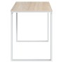 Escritorio de ordenador madera ingeniería blanco y roble de vidaXL, Escritorios - Ref: Foro24-30198, Precio: 118,73 €, Descue...