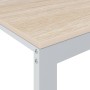 Escritorio de ordenador madera ingeniería blanco y roble de vidaXL, Escritorios - Ref: Foro24-30198, Precio: 118,73 €, Descue...
