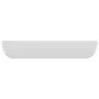 Matte white rectangular ceramic luxury washbasin 71x38 cm by vidaXL, Sinks - Ref: Foro24-146954, Price: 101,26 €, Discount: %