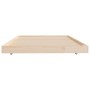 Estructura de cama madera maciza de pino 80x200 cm de vidaXL, Camas y somieres - Ref: Foro24-823499, Precio: 67,91 €, Descuen...