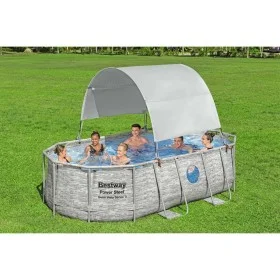 Bestway Toldo para piscina desmontable blanco de Bestway, Accesorios para piscinas y spa - Ref: Foro24-3202715, Precio: 118,7...
