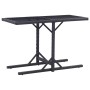 Juego de comedor para jardín 3 piezas negro de vidaXL, Conjuntos de jardín - Ref: Foro24-3072440, Precio: 160,20 €, Descuento: %