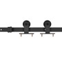 Puerta corredera con herrajes madera maciza de pino 85x210 cm de vidaXL, Puertas - Ref: Foro24-3203072, Precio: 192,17 €, Des...