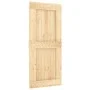 Puerta corredera con herrajes madera maciza de pino 90x210 cm de vidaXL, Puertas - Ref: Foro24-3203188, Precio: 211,83 €, Des...