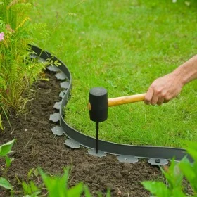 Nature Piquetas de tierra 10 uds negro 20 cm de Nature, Ribetes y bordes para jardín - Ref: Foro24-446393, Precio: 16,82 €, D...